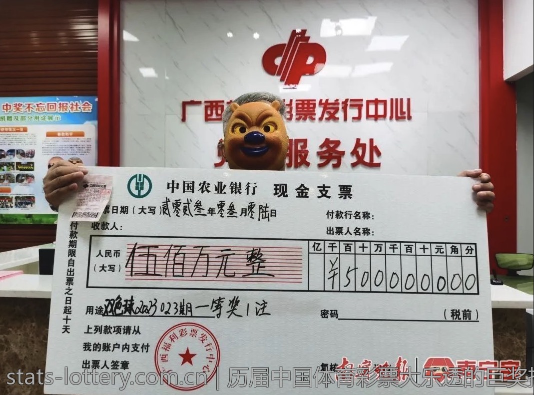 历届中国体育彩票大乐透的巨奖揭秘